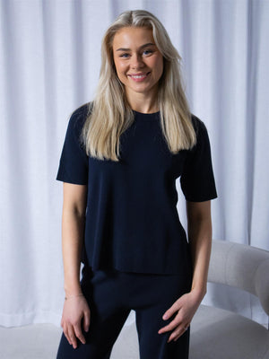 Stenströms Juliana Short Sleeve Navy