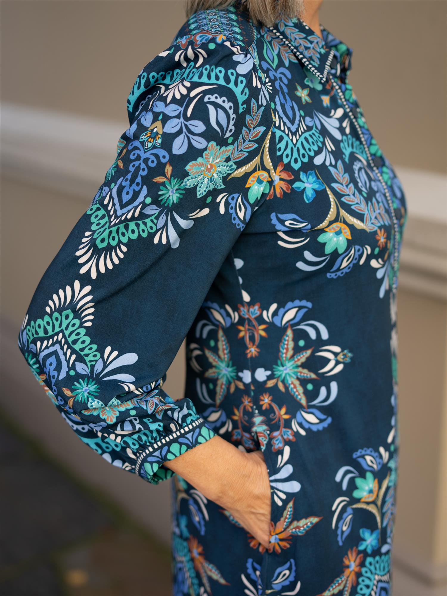 Aithne Dress Navy
