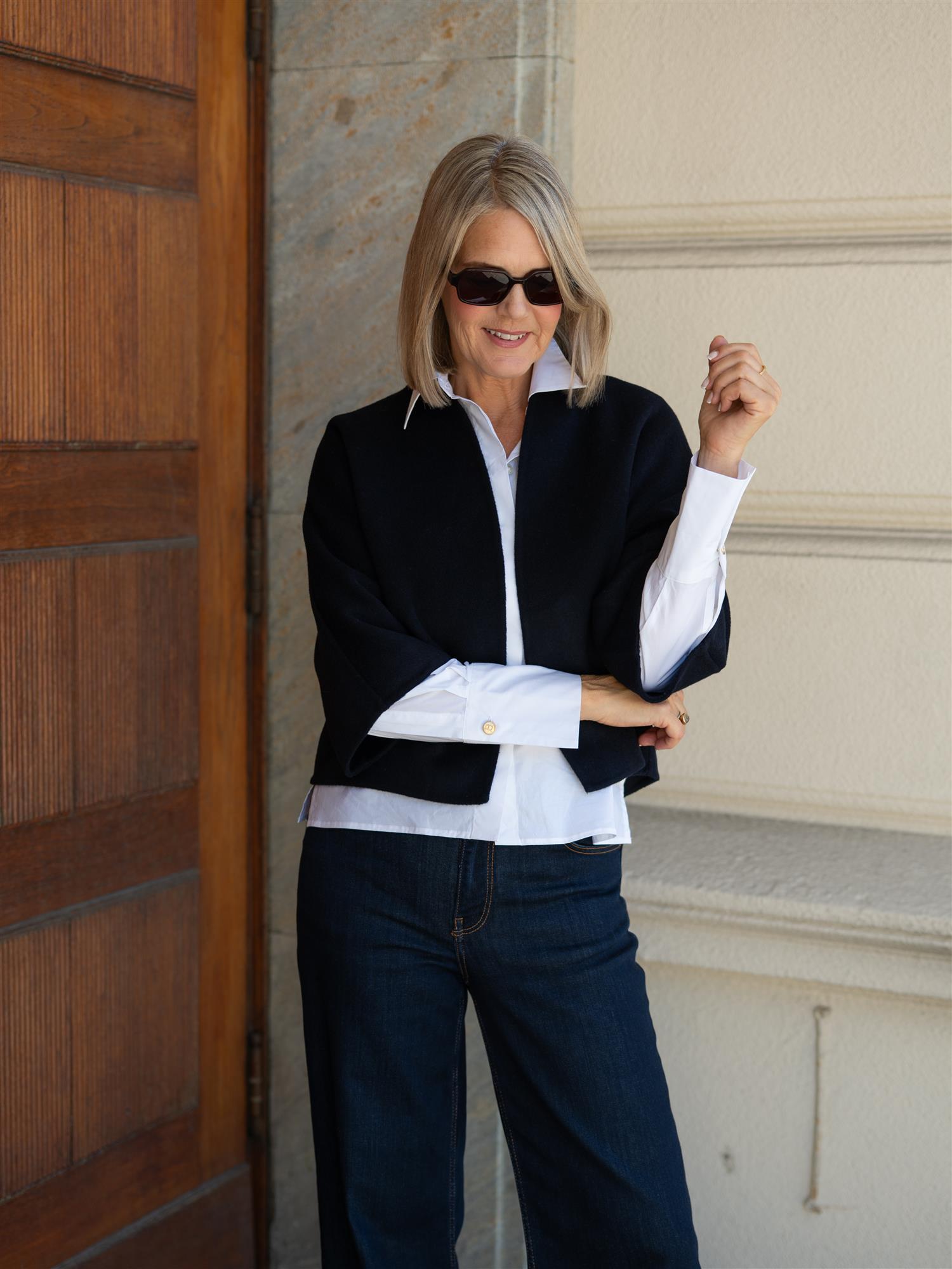 Kira Wool Jacket Navy