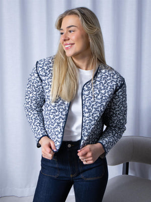 Camilla Pihl Elvera Jacket Navy Rosehip