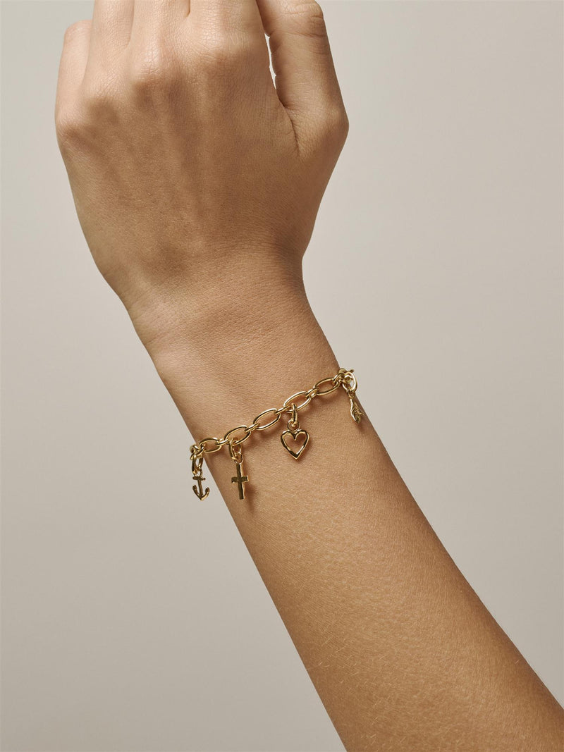 Enamel Steady Anchor Charm