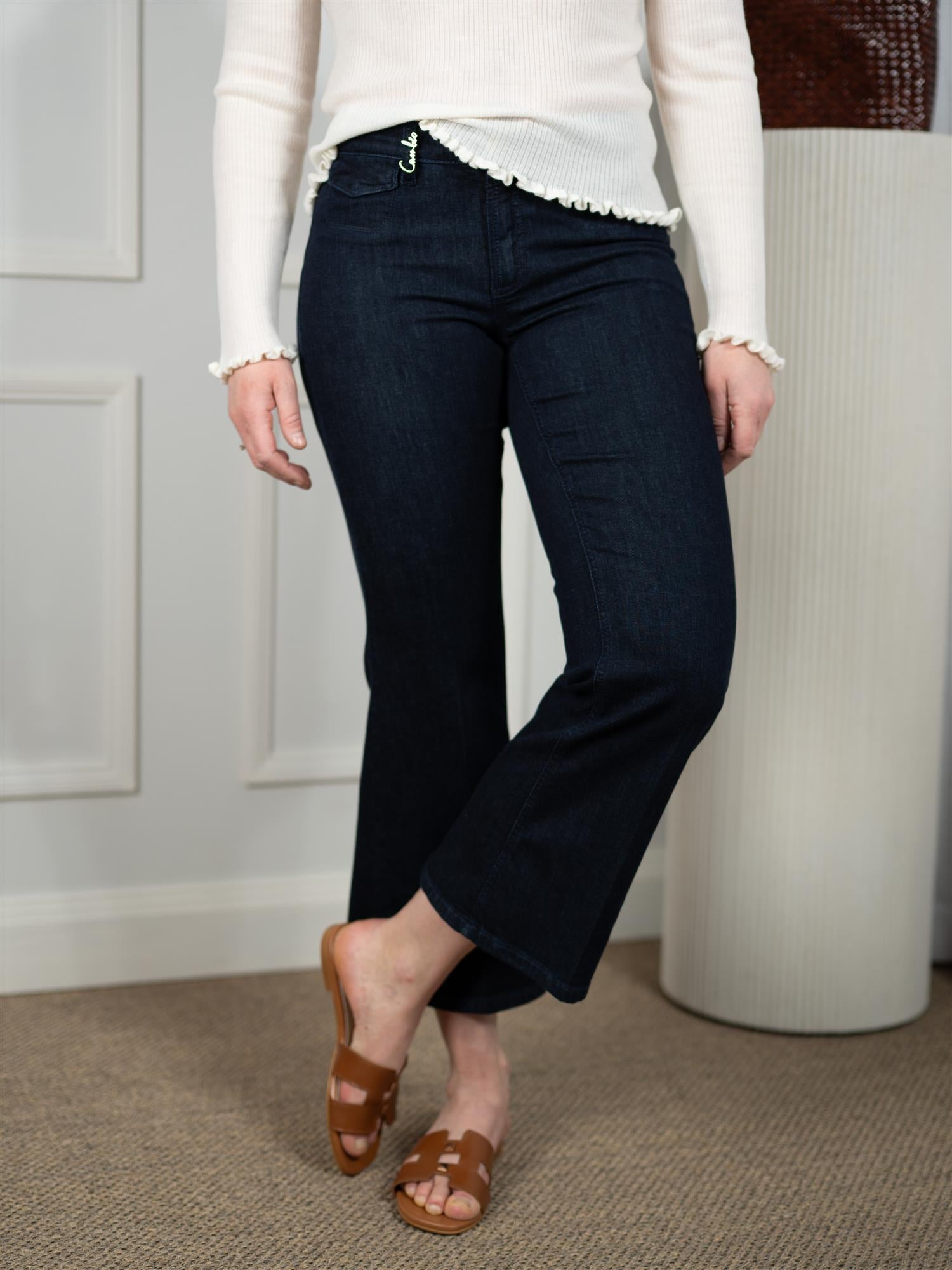 Cambio Fabienne Pocket Cropped Modern Rise