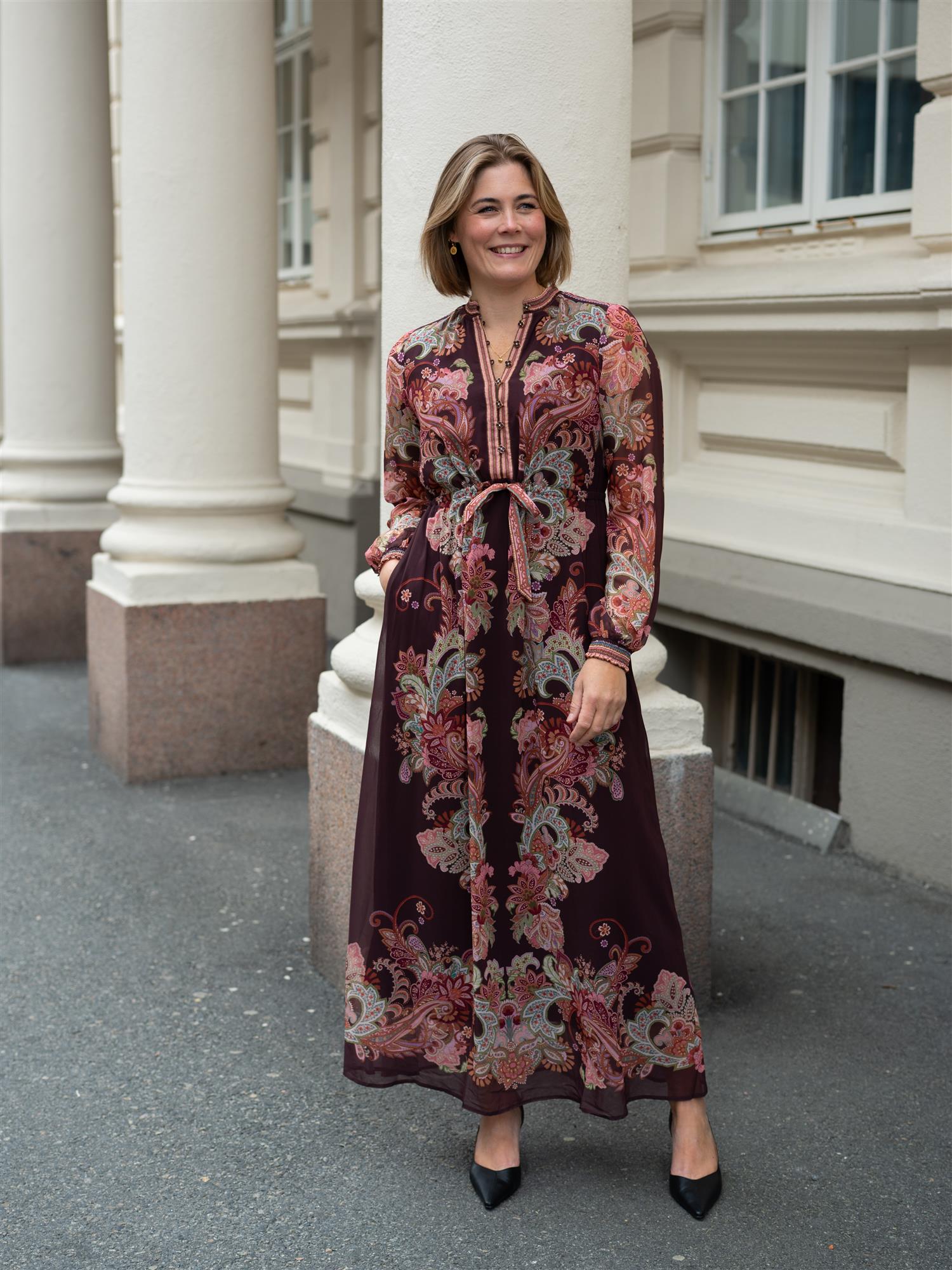 Isolde Dress Wine