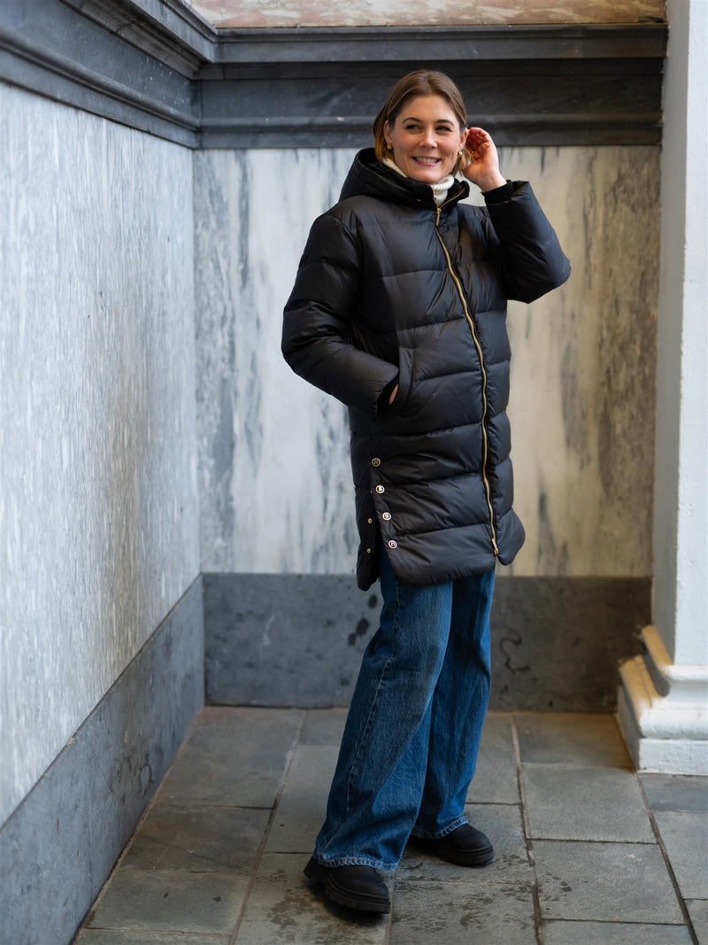 Busnel Farida Down Coat Black