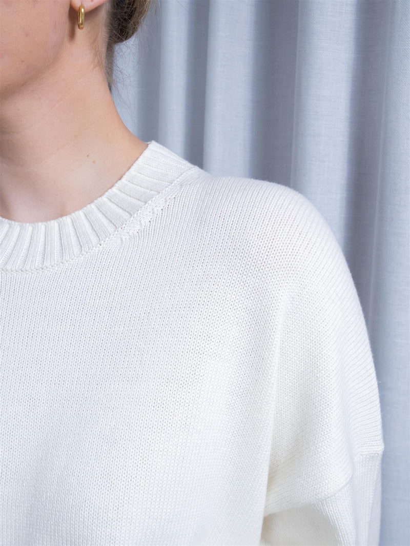 Barbour Birdie Knitted Jumper Cloud