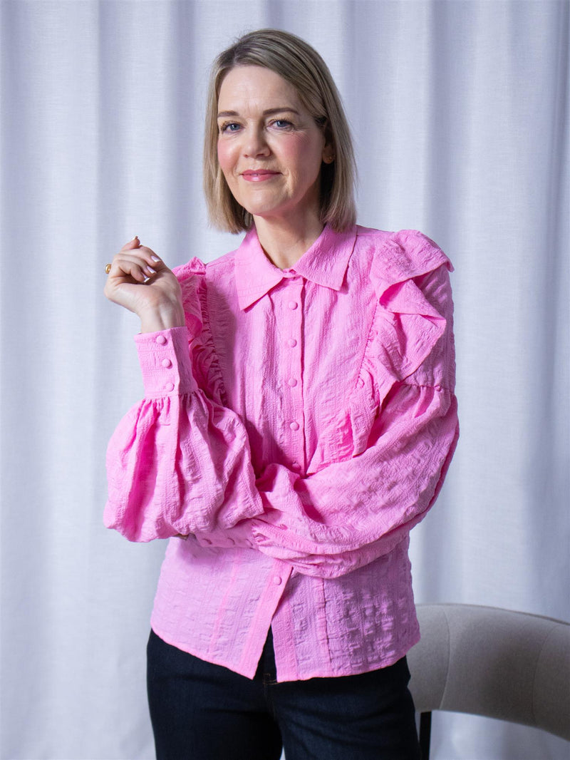 Janne Formoe Tarommetblusen Rosa