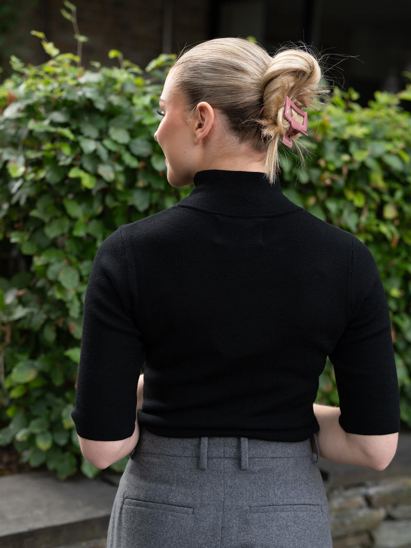 Ella&il Melly Merino Tee Black