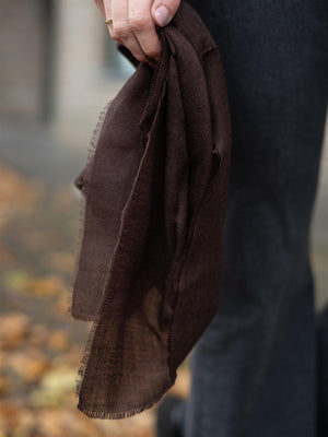 Beck Söndergaard Cashma Small Scarf Hot Fudge Brown