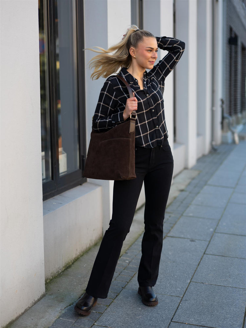 Cambio Paris Flared Black
