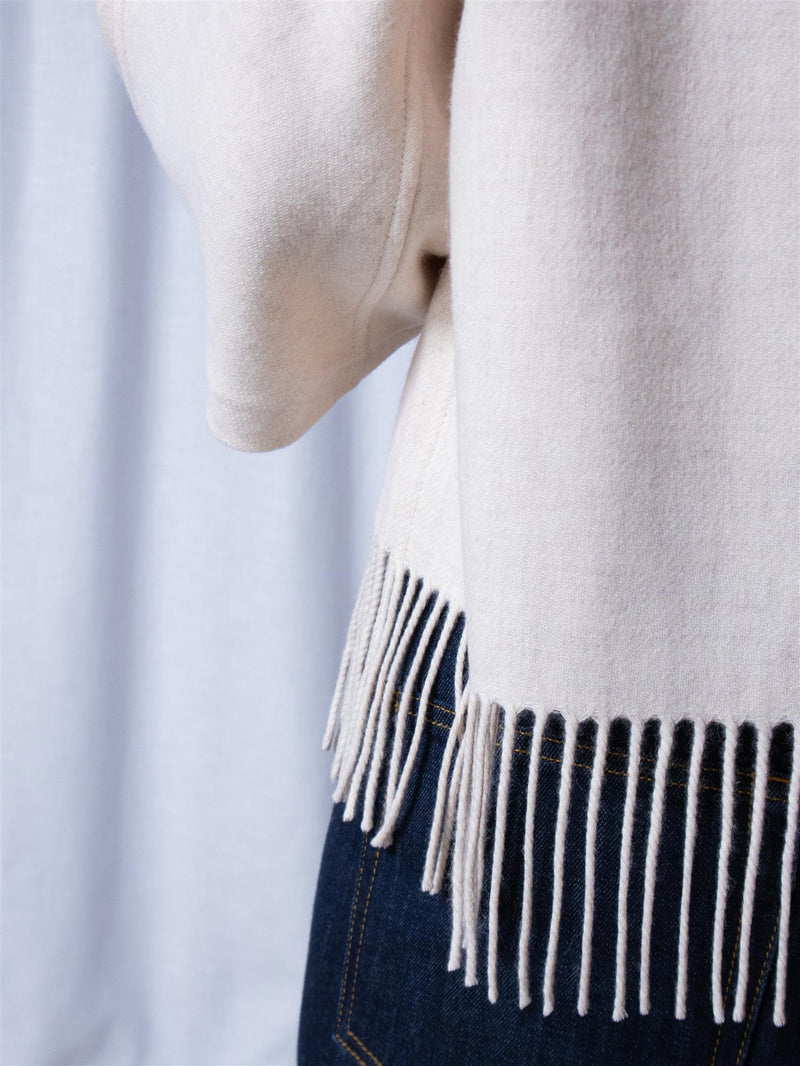 Christian Aks Keyla Lambswool Jacket Creme
