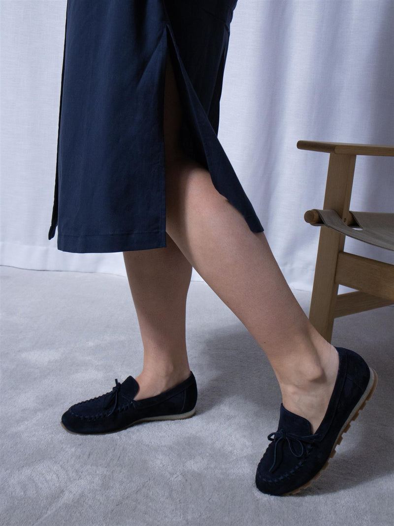 Gant Reg Pocket Dress Evening Blue