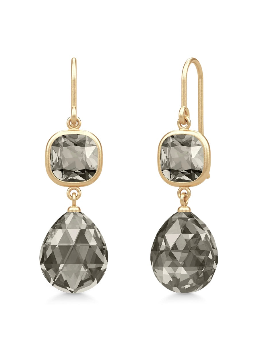 Julie Sandlau Olivia Earrings Smokey