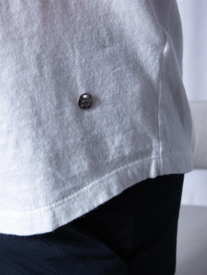 Mos Mosh Aila SS Jersey Shirt White