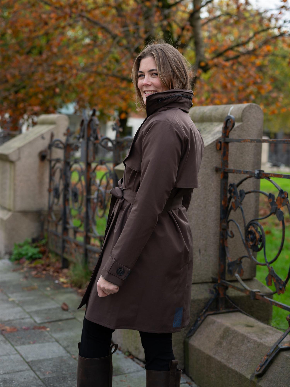 Yr'en Coat Brown