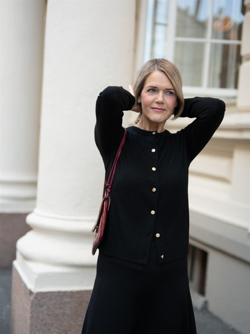 Busnel Kee Cardigan Black