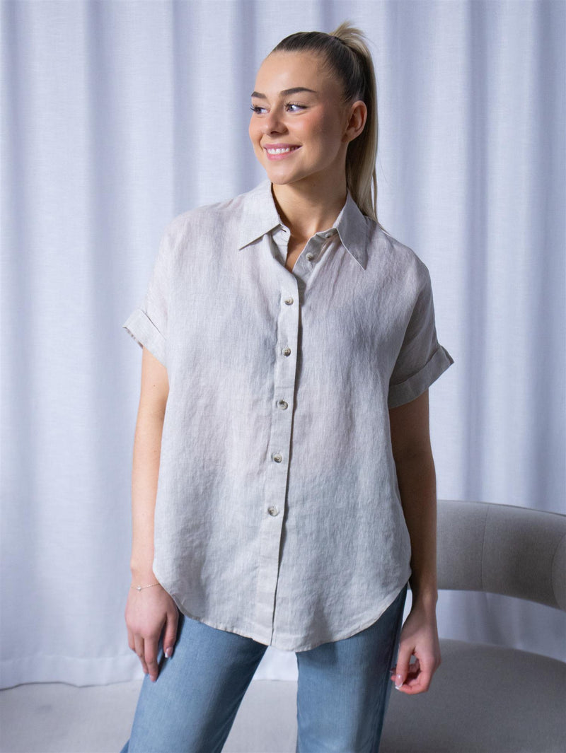 Sand Peppa Shirt BSS Beige