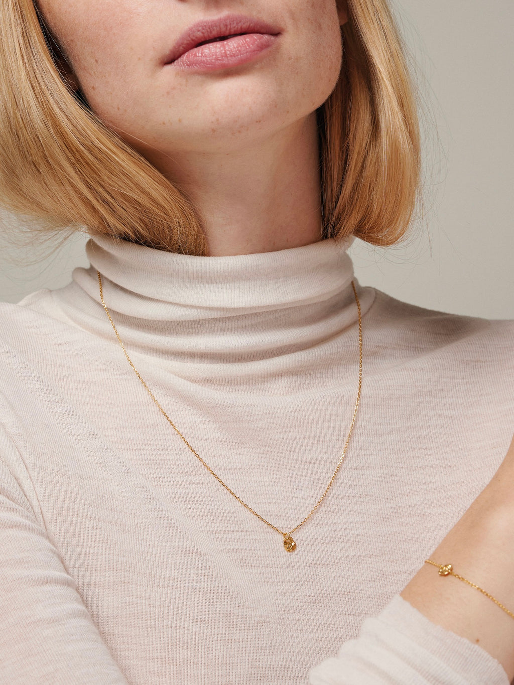Enamel Refined Necklace
