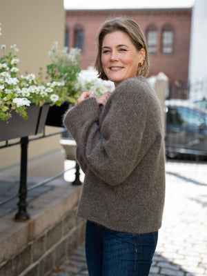 Stylein Niclas Short Sweater Brown