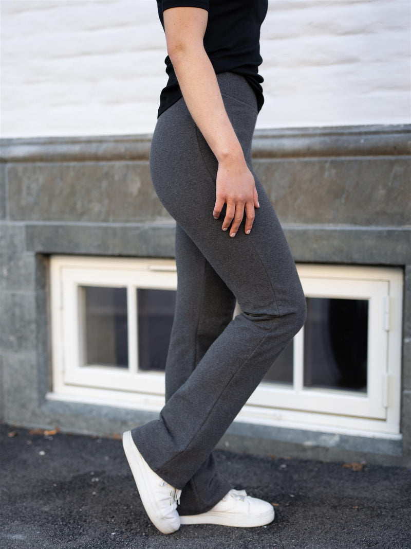 Ella&il Tilly Pants Dark Grey Melange