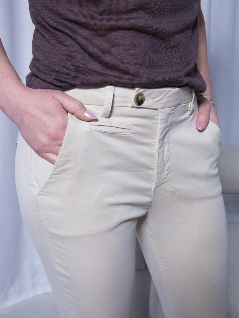 Pieszak Anika Support Chino Vanilla White