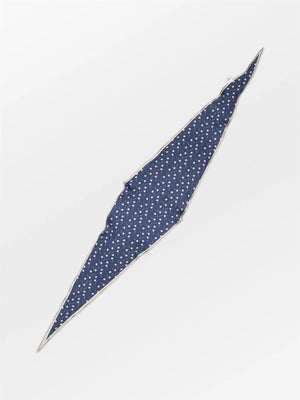 Beck Söndergaard Hearta Tulip Diamond Scarf Navy Blue