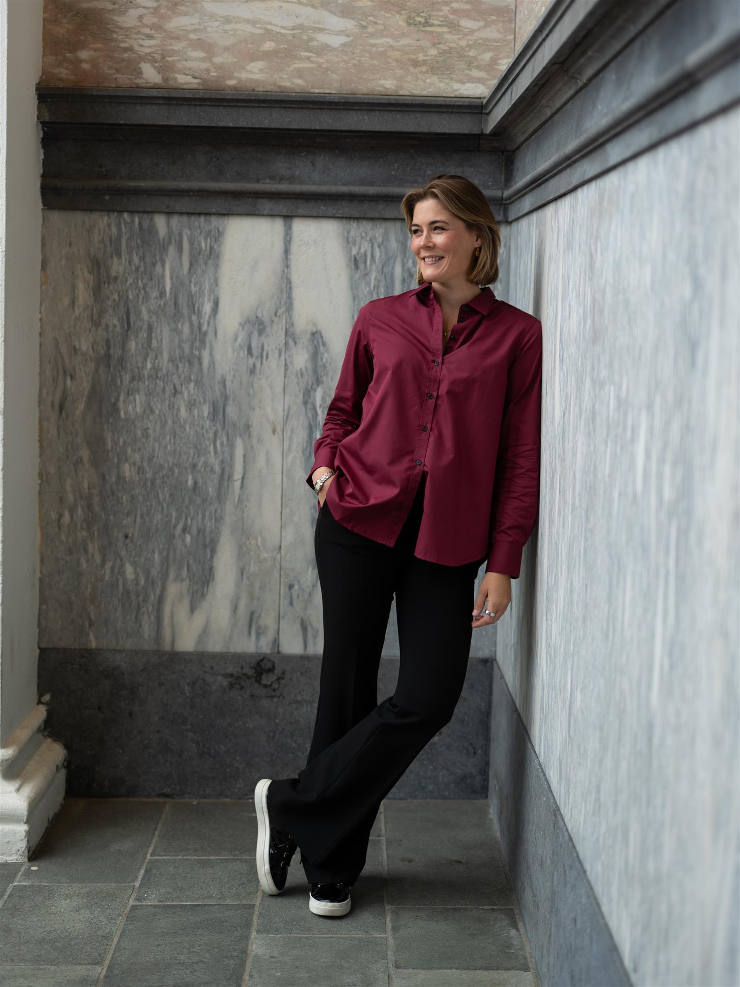 Sophie Shirt Plum
