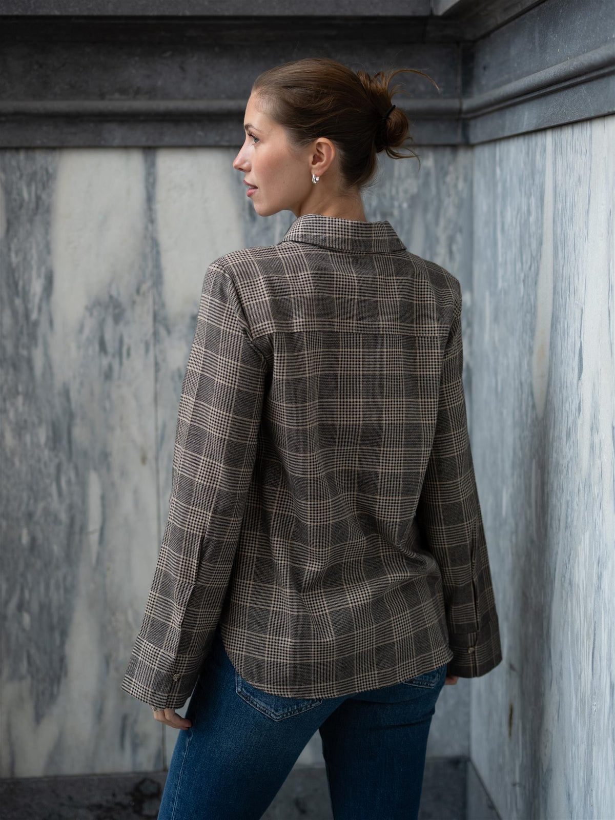 MMAyen Princ Check Shirt