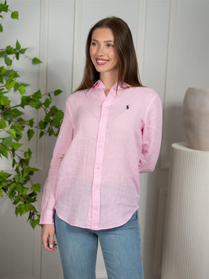 Polo Classic-Long Sleeve-Button Front Shirt