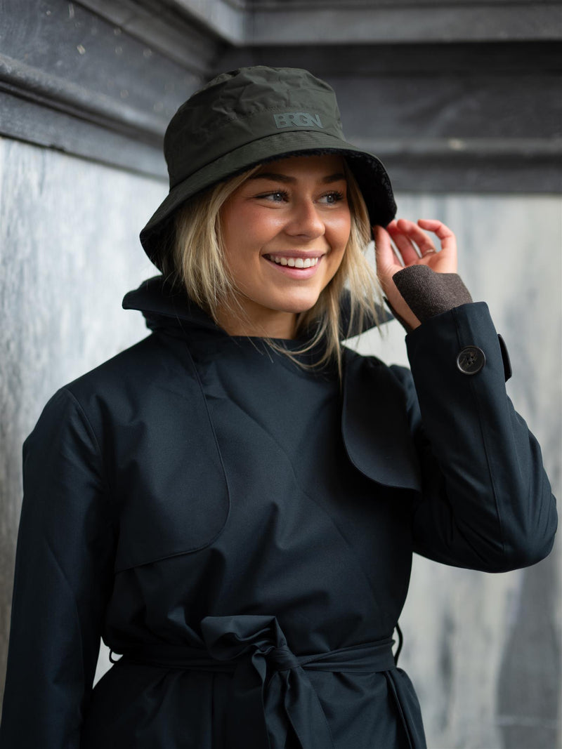 BRGN Pile Bucket Dark Green