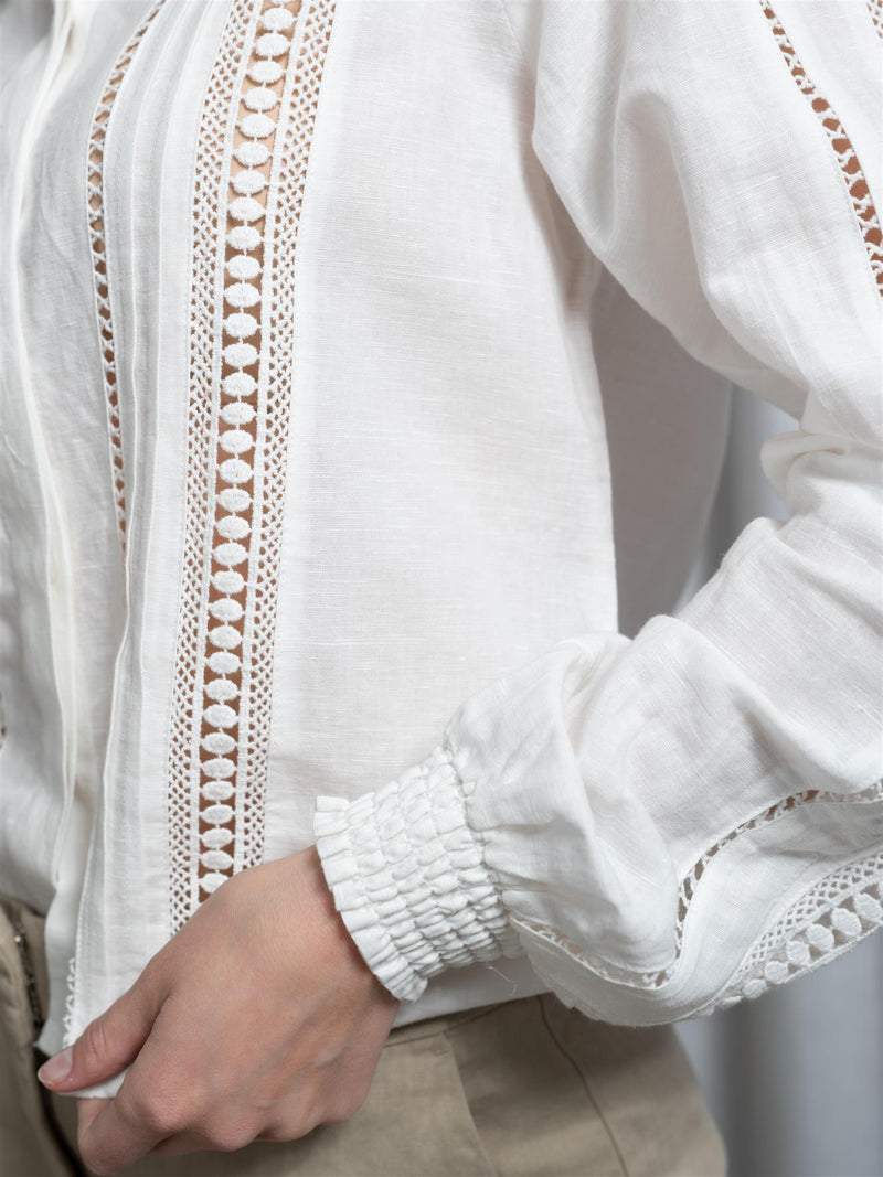 Camilla Pihl Fabiana Blouse White