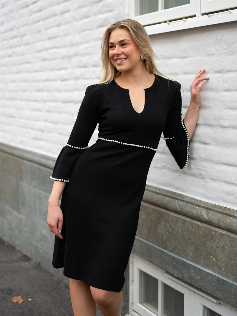 Ella&il Anna Merino Dress Black