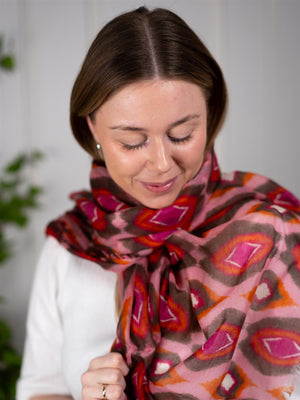 Mala Alisha Scarf Siena Rose