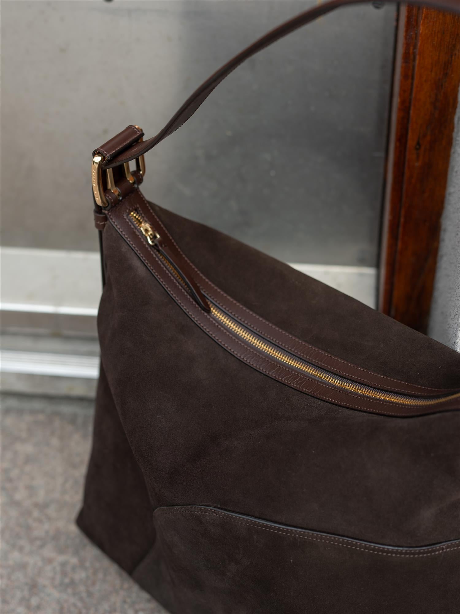 ATP Atelier Bassano Walnut Suede/Vacchetta