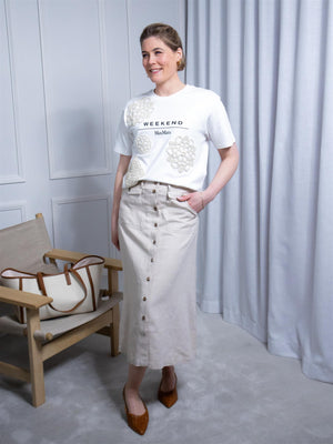 Stenströms Heidi Skirt Cargo Light Beige
