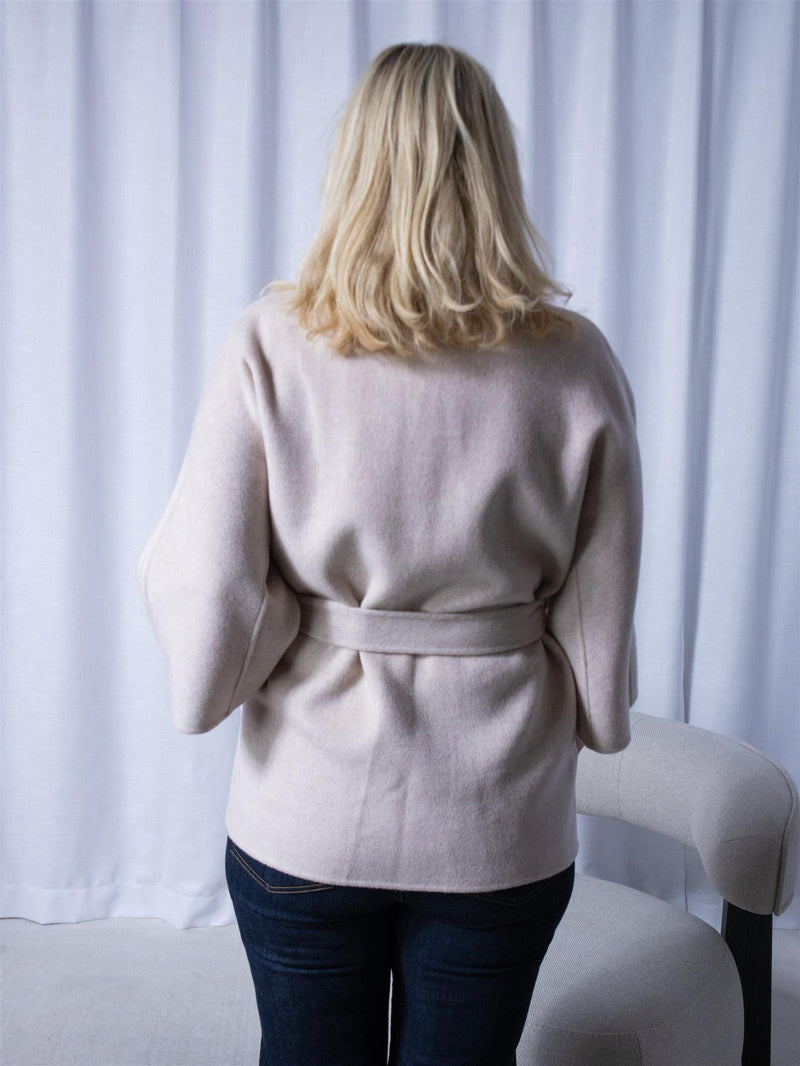 Christian Aks Akiko Wool Jacket Sand