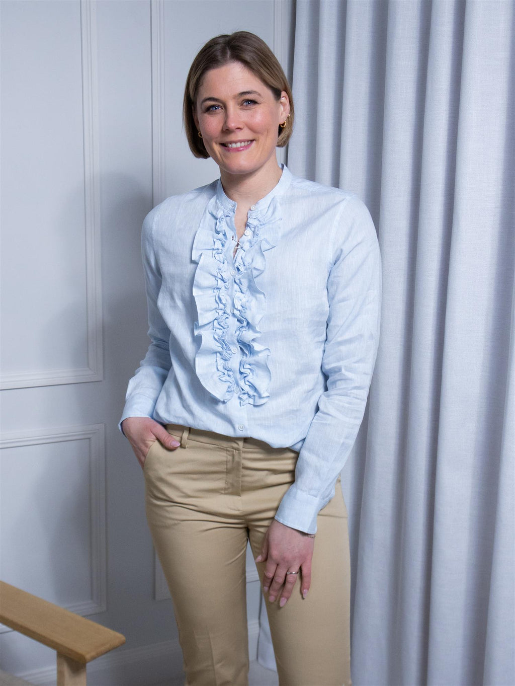 Stenströms Hillary Blouse Light Blue