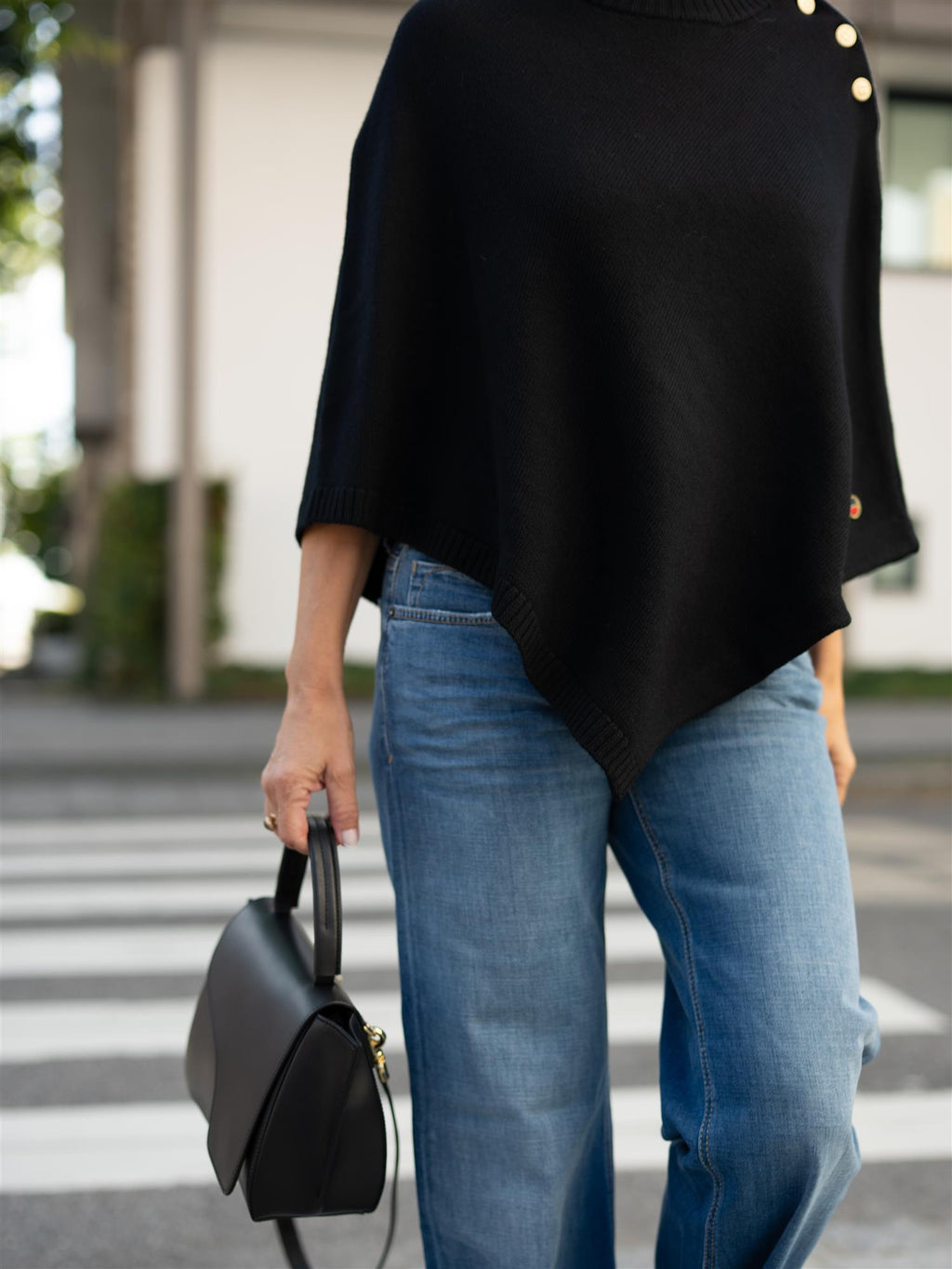 Busnel Randy Poncho Black