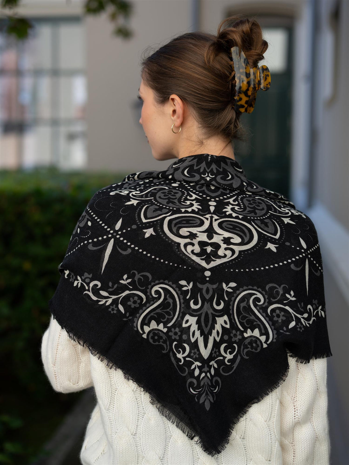 Scarf Bandana Black WS