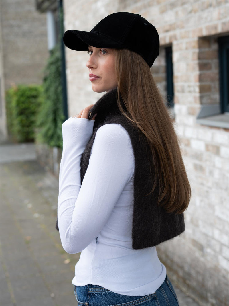 Ella&il Belinda Chunky High Neck Dark Brown