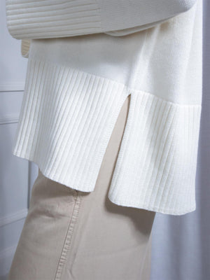 Barbour Birdie Knitted Jumper Cloud