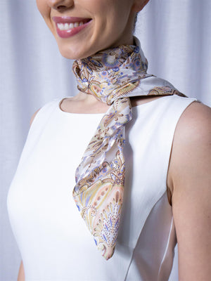 Hale Bob Erin Scarf Ivory