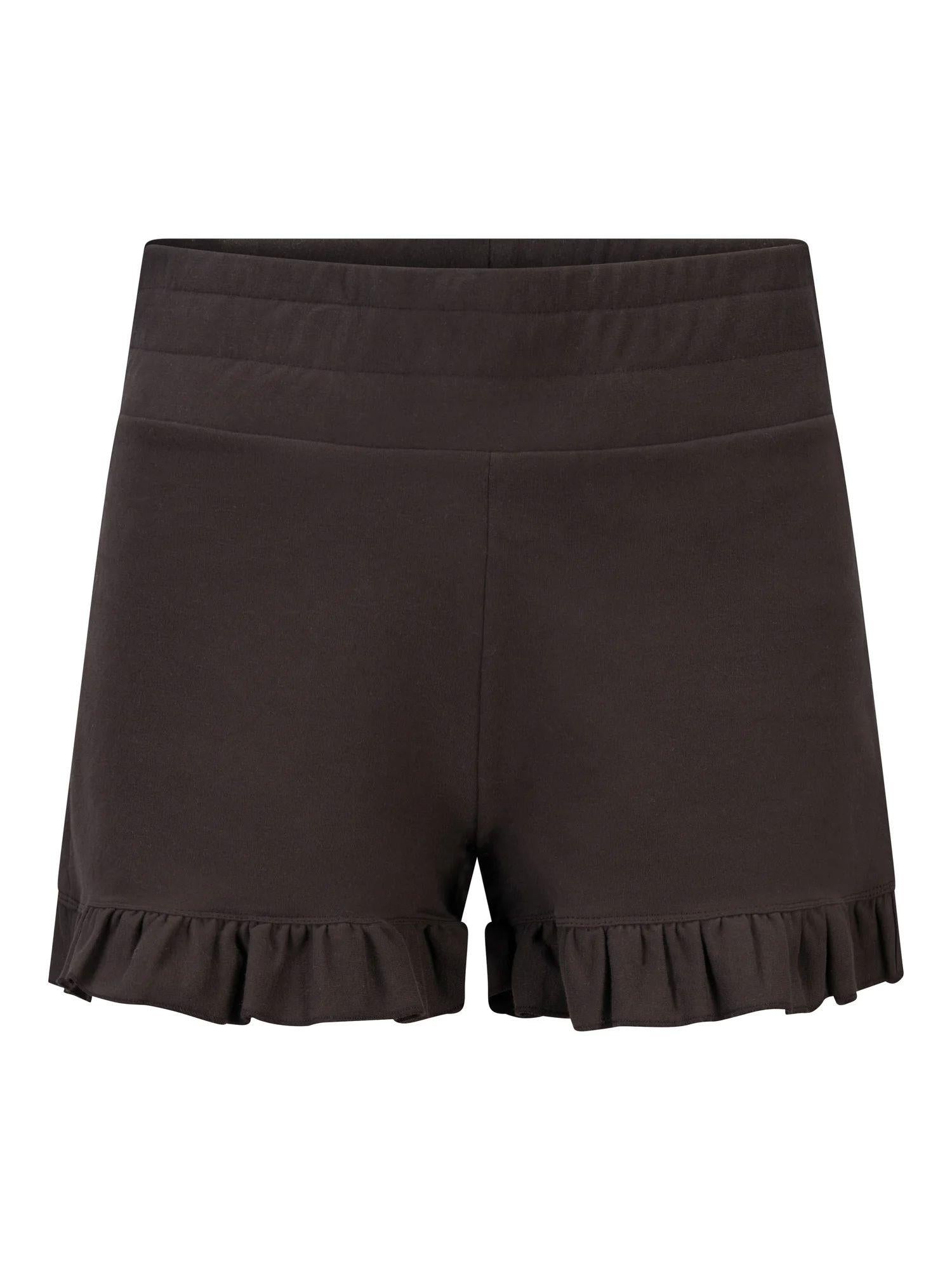 Ella&il Tika Shorts Dark Brown