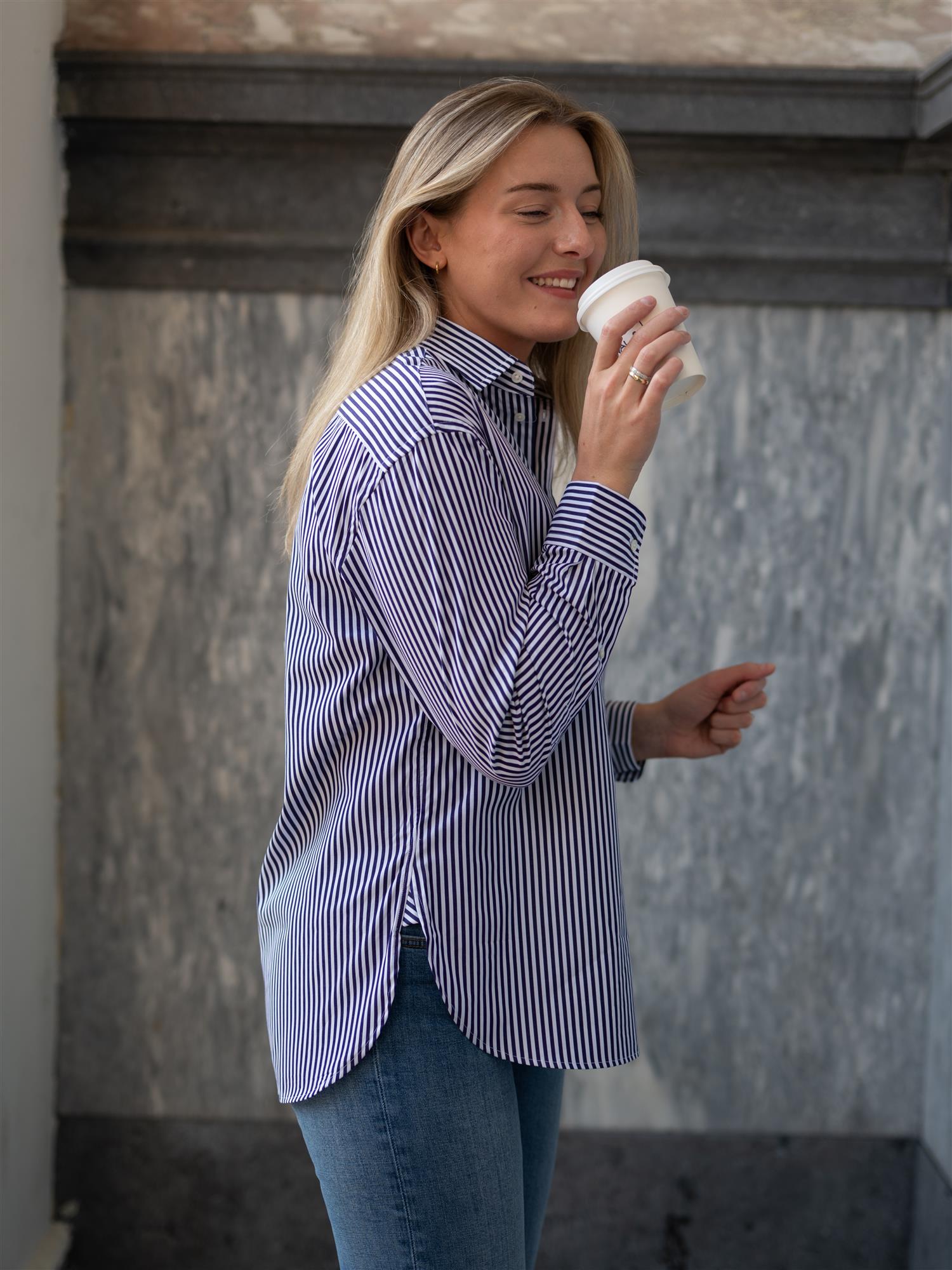 Ls Rmsy St-Long Sleeve-Blouse