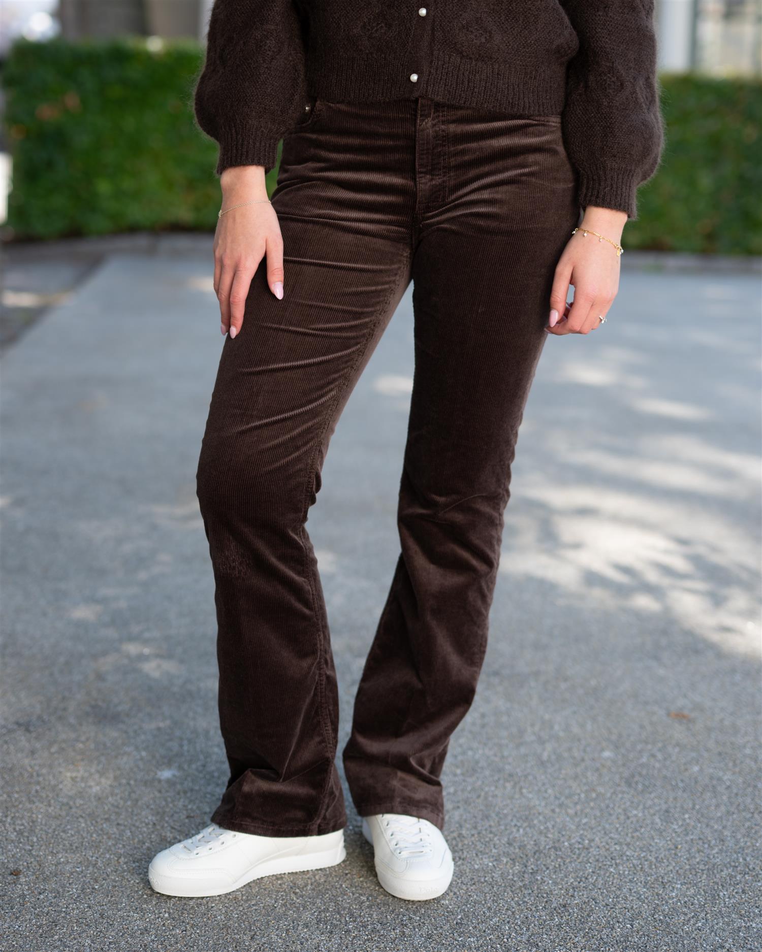 Corduroy Flare Jeans