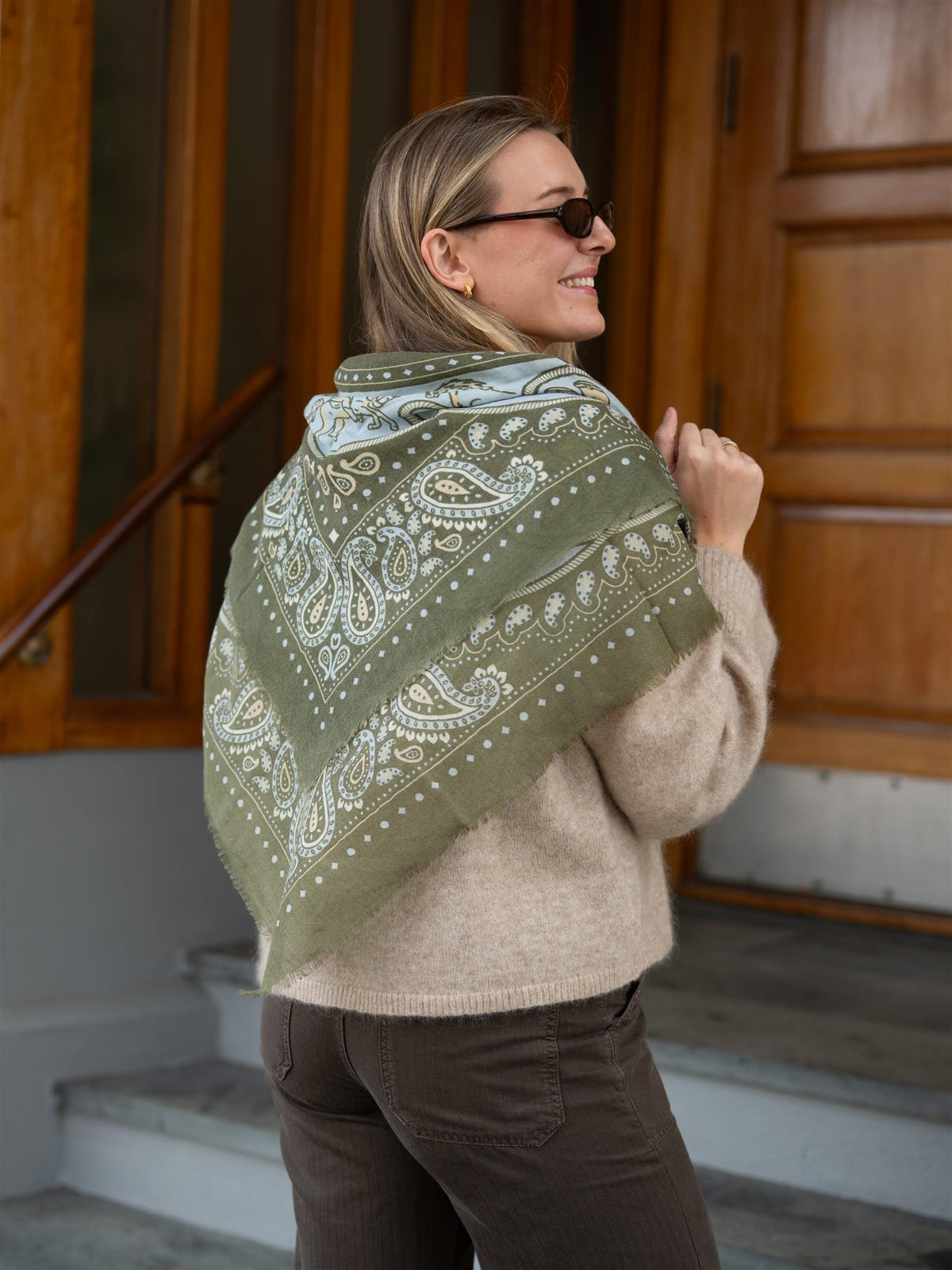 Scarf Rodeo Olive WC