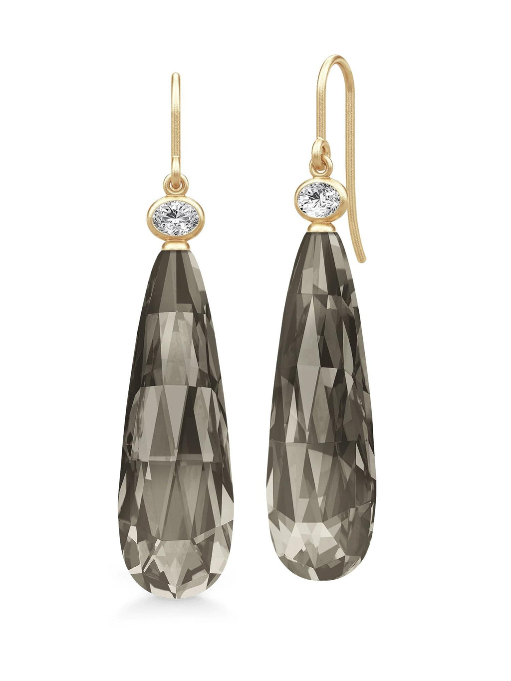 Julie Sandlau Ofelia Drop Earrings Smokey