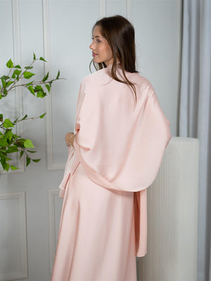 Riccovero Shoulder Scarf Light Pink