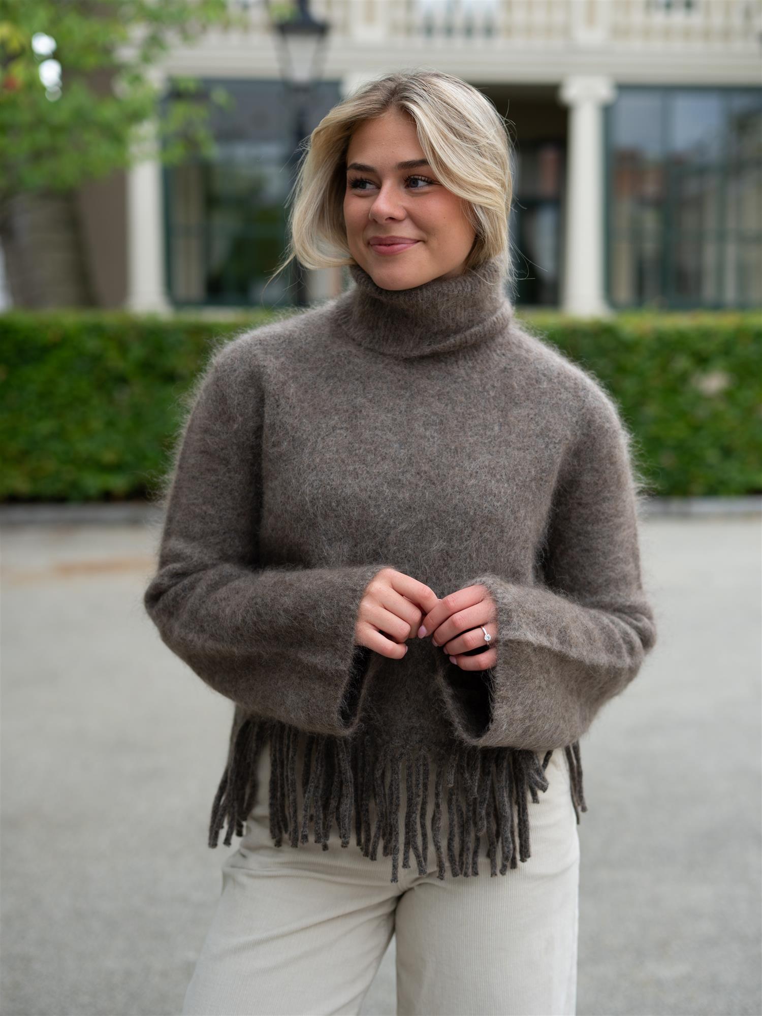 Milena Chunky Sweater Brown