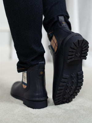 Barbour Wilton Chelsea Welly Navy