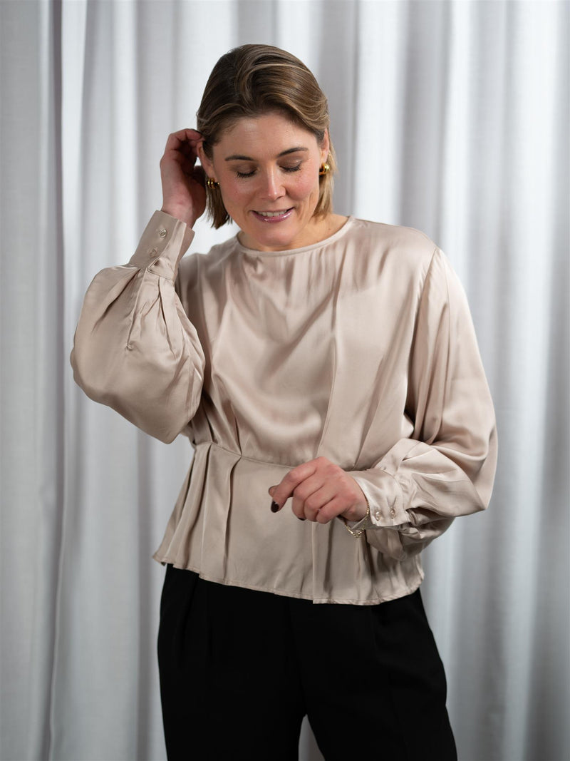 ONE and OTHER Luella Top Pale Blush